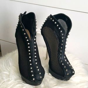 High heel stiletto booties